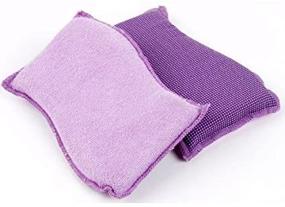 img 2 attached to Efficient Cleaning Power: 2 Pack Scotch Brite Stay Clean Scrubber
