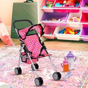 img 3 attached to 🛒 Off White Basket Stroller by Exquisite Buggy - Enhanced SEO