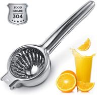 🍋 meidong upgraded lemon squeezer: super stainless steel hand press juicer for efficiently extracting juice from lemons, limes, and vegetables logo