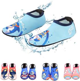 img 4 attached to 🏄 Surf in Style with LOFTer Lightweight Girls' Shoes for Swimming and Exercise