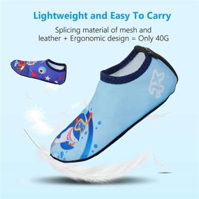 img 2 attached to 🏄 Surf in Style with LOFTer Lightweight Girls' Shoes for Swimming and Exercise