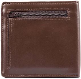 img 1 attached to Big Skinny Leather Bi Fold Zippered Men's Accessories