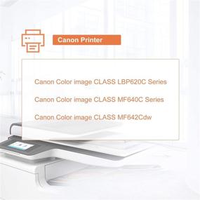 img 3 attached to 🖨️ MYTONER Compatible Toner Cartridge 054 Replacement for Canon 054 054H CRG-054 Color Image Class MF644Cdw MF642Cdw MF640C LBP622Cdw LBP620 Printer Ink - Black, Cyan, Magenta, Yellow (4-Pack)