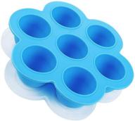 🥚 egg bites molds for instant pot accessories | freezer ice cube trays silicone food storage containers with lid | 5, 6, 8 qt pressure cooker | blue logo