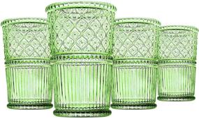 img 1 attached to 🥃 Godinger Highball Glasses: Sleek, Stylish Beverage Glassware