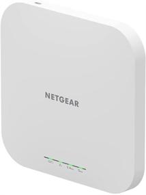 img 4 attached to 📶 NETGEAR WAX610 Беспроводная точка доступа - Двухдиапазонный AX1800 WiFi 6 Скорость, до 250 клиентских устройств, 1 х 2.5G порт Ethernet LAN, 802.11ax, Удаленное управление через Insight, PoE+ или дополнительный адаптер питания (опционально)