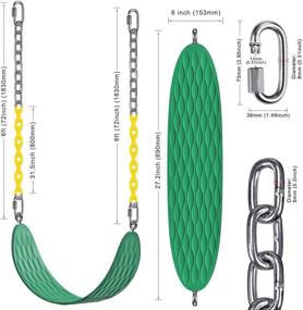 img 1 attached to Dolibest Carabiners Playground Accessories Replacement