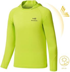 img 1 attached to 🎣 BASSDASH Youth UPF50 Performance Sleeve Fishing Shirt FS03Y: Ideal Apparel for Boys' Outdoor Activities and Fishing