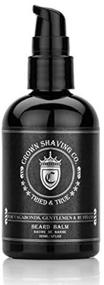 img 2 attached to 🧔 Crown Shaving Co. Beard Balm - A Light Beard Balm to Soften, Add Sheen, and Freshen up Facial Hair