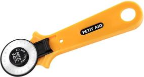 img 2 attached to 🔪 PETIT AID - 45mm Round Rotary Cutter Ideal for Latex, Leather, Cotton, and Paper – Perfect for Professional Use