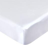 satin fitted mattress 52x28x8 sensitive logo