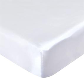 img 4 attached to Satin Fitted Mattress 52X28X8 Sensitive