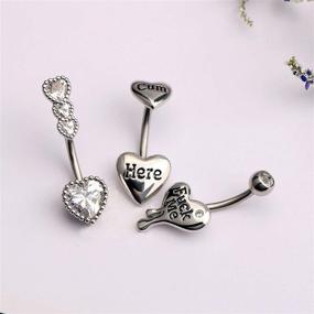 img 2 attached to OUFER Button Surgical Piercing Jewelry