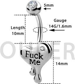 img 3 attached to OUFER Button Surgical Piercing Jewelry