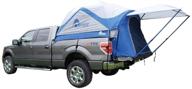 🏕️ sportz truck tent blue/grey - full size short 6.5-feet box: ultimate camping solution for truck owners logo