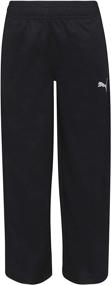img 2 attached to Stylish and Sporty: PUMA Boys' Core Logo Mesh Pant for Active Kids