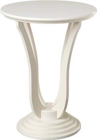 img 3 attached to 🏠 Frenchi Home Furnishing Round End Table: Classy and Functional Addition to Your Living Space