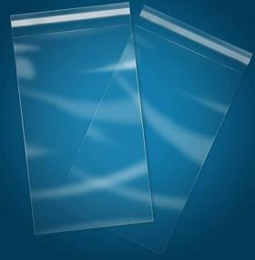 img 4 attached to 500-Count Self Seal Clear Cellophane Bags for A2 A4 A6 Cards & Envelopes, Bakery, Cookies, Candies
