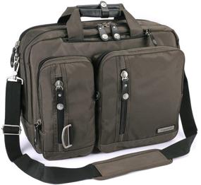 img 4 attached to FreeBiz Multi Function Briefcase Backpack Shoulder