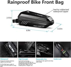 img 1 attached to 🚲 QCLTY Bike Tire Repair Kit + Mini Air Pump & Rainproof Storage Bag - Includes Bicycle Multi Fix Tool, Pre-Glue Puncture Repair Kit & Accessories