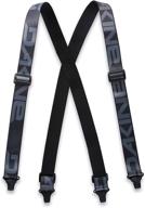 dakine holdem suspenders black size logo