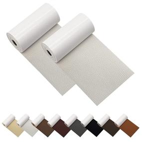 img 4 attached to 🛋️ Self-Adhesive Leather Repair Tape for Furniture, Cars, and Handbags - 2 Packs of 4 x 63 Inch Leather Repair Patch Tape for Couches, Sofas, Seats, and More!