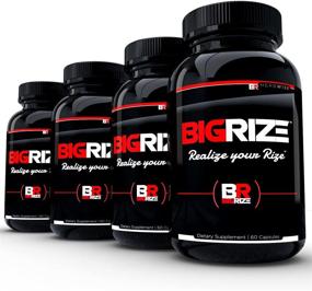 img 3 attached to 💪 Bigrize Test Booster: Enhance Male Stamina, Endurance & Strength Naturally - 60 Capsules