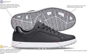 img 3 attached to Callaway Del Mar Grey 6 5 🏌️ Men's Shoes: Premium Comfort and Style for Golf Enthusiasts