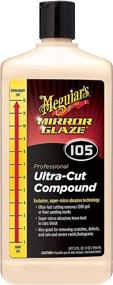 img 4 attached to 😍 Revolutionary Meguiar's M10532 Mirror Glaze Ultra-Cut Compound: Unmatched 32 Fluid Ounces of Flawlessness in 1 Pack!