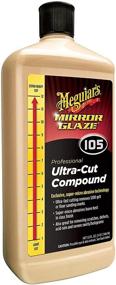 img 3 attached to 😍 Revolutionary Meguiar's M10532 Mirror Glaze Ultra-Cut Compound: Unmatched 32 Fluid Ounces of Flawlessness in 1 Pack!