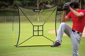 img 2 attached to ⚾ Optimize Your Game with the SKLZ Quickster Portable Baseball Hitting Net for Baseball and Softball