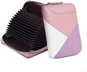 img 4 attached to Genuine Leather Accordion Wallet: The Ultimate Men's Accessory for Style, Organization, and Elegance