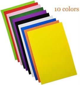 img 2 attached to 🌈 Vibrant Assorted Rainbow Colors Craft Foam Sheets - 30 Pcs EVA Foam Handicraft Sheets for Arts and DIY Crafting Projects