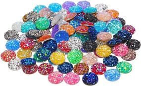 img 3 attached to Cabochon Embellishment Cabochons Bracelet Necklace Beading & Jewelry Making