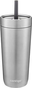 img 4 attached to 🔒 Contigo Stainless Spill Proof Insulated Food Service Equipment & Supplies: Ensuring No Spills and Enhanced Efficiency