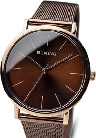 img 3 attached to BERING Quartz Watch Stainless Steel Women's Watches