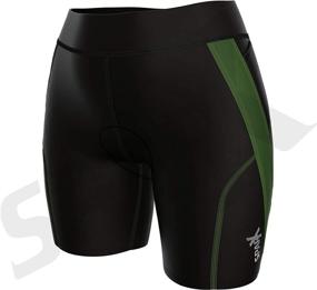 img 3 attached to 🚴 Sparx Performance Women's Triathlon Shorts - Ladies Triathlon Bike Short 7-inch - Tri Shorts