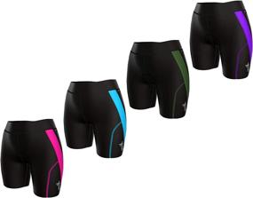 img 4 attached to 🚴 Sparx Performance Women's Triathlon Shorts - Ladies Triathlon Bike Short 7-inch - Tri Shorts