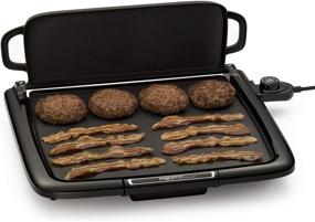 img 2 attached to 🍳 Presto 07023 Cool-Touch Electric Griddle/Warmer Plus, 14-inch x 15-inch, Black