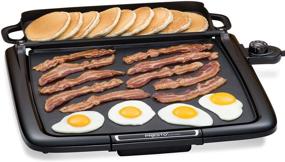 img 3 attached to 🍳 Presto 07023 Cool-Touch Electric Griddle/Warmer Plus, 14-inch x 15-inch, Black