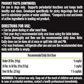 img 3 attached to 🦷 Liquid-Vet Advanced Dental Care Supplements for Dogs - Teeth & Gums Support, Oral Mouth Care, Reducing Tartar, Plaque & Gingivitis