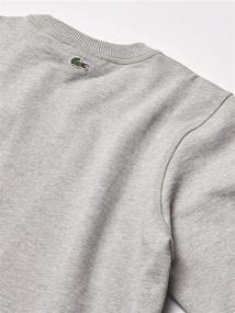 img 2 attached to 👕 Lacoste Boys Big Croc Crewneck Sweatshirt in Multi-Color