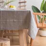 🌸 dust-proof embroidered tablecloth by colorbird - beautiful and effective decoration logo