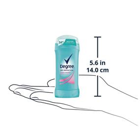 img 2 attached to 💧 Degree Sheer Powder Antiperspirant Deodorant Stick (Pack of 6) – Long-Lasting Protection for Freshness and Dryness