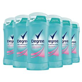 img 4 attached to 💧 Degree Sheer Powder Antiperspirant Deodorant Stick (Pack of 6) – Long-Lasting Protection for Freshness and Dryness