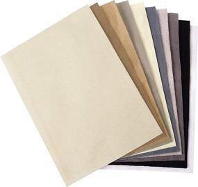 img 3 attached to 🎨 Sizzix Surfacez-Making Essential Felt Sheets: 10PK (10 Colours Neutrals), Multicolour - Versatile Crafting Material for Vibrant Creations