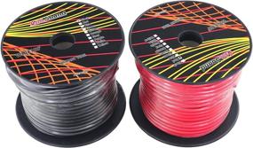 img 1 attached to 🔌 GS Power 10 Gauge CCA Automotive Wire: 100ft Red & 100ft Black for Car Audio, Amplifiers, Model Trains, and Drone Wiring