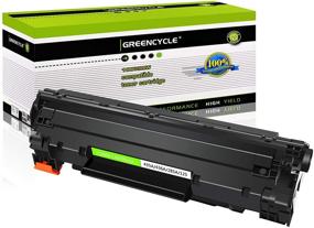 img 4 attached to 🖨️ GREENCYCLE CB435A 35A Black Toner Cartridge Replacement for HP Laserjet P1005-P1009 Printer - 1 Pack