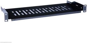 img 2 attached to 1U 19 Inch Rack Mount Server Shelf Cantilever Tray with Vented Shelves - 6 Inch (150mm) Depth by Raising Electronics