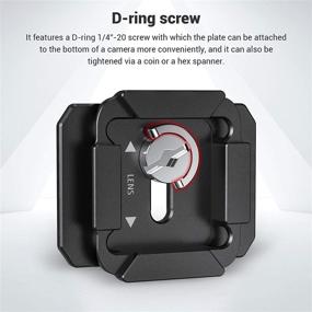 img 1 attached to SmallRig Quick Release Plate APU2364 - Arca-Swiss/Manfrotto RC2 Style Compatible
